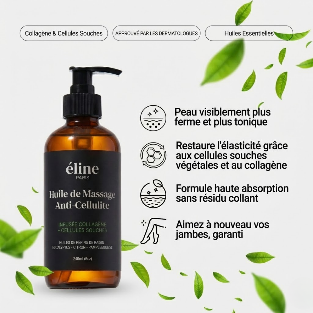 éline™ - Huile de Massage Anti-Cellulite