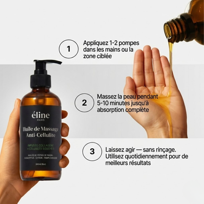 éline™ - Huile de Massage Anti-Cellulite