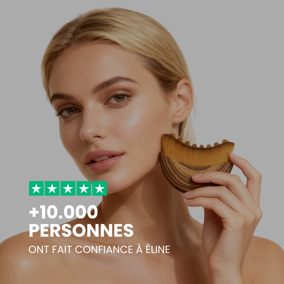 Brosse lymphatique pour le visage éline™